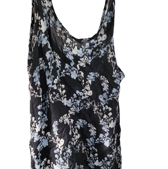 Intimately Free People Floral Lace Trim Trapeze Hem Swing Tank Size Small - Picture 8 of 11